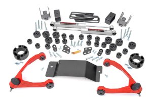 GMC Sierra 1500 Suspension Lift Kit - Rough Country - 4.75 Inch Lift with N3 Shocks - '07-'13